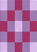 Patterned Medium Violet Red Pink Rug, pat724pur