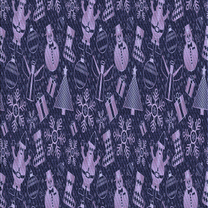 Patterned Night Blue Rug, pat725blu