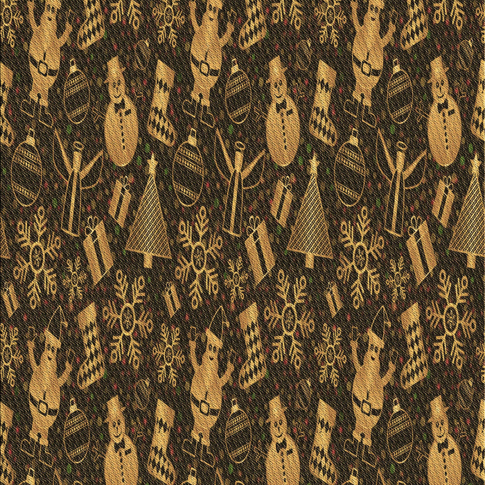 Patterned Midnight Gray Rug, pat725brn