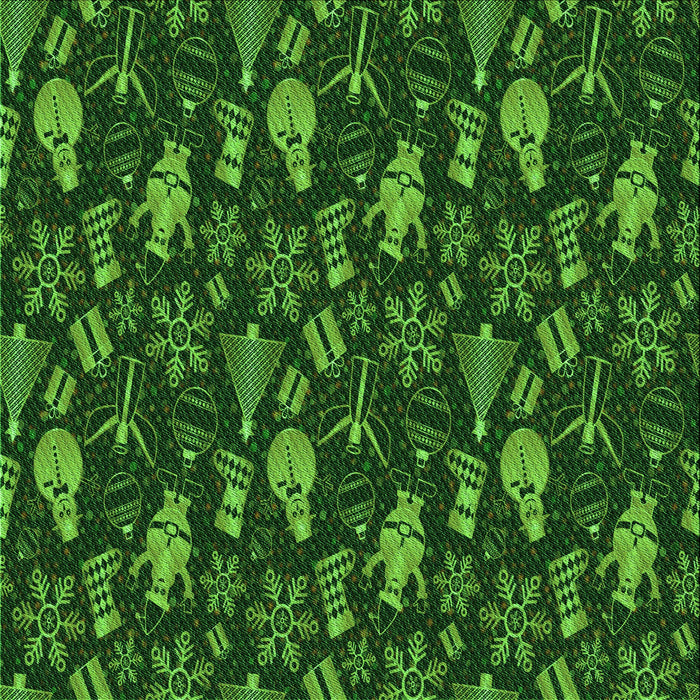 Round Machine Washable Transitional Dark Forest Green Rug, wshpat725grn