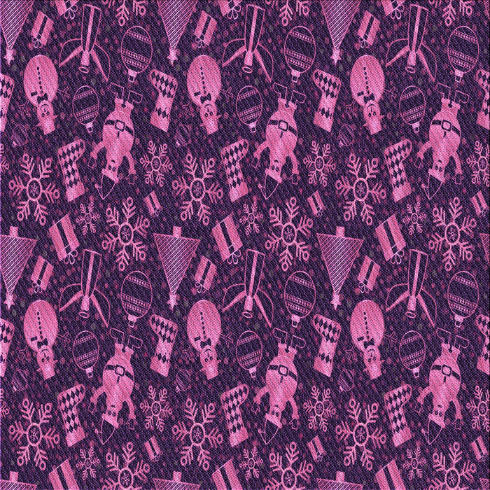 Round Machine Washable Transitional Orchid Purple Rug, wshpat725pur