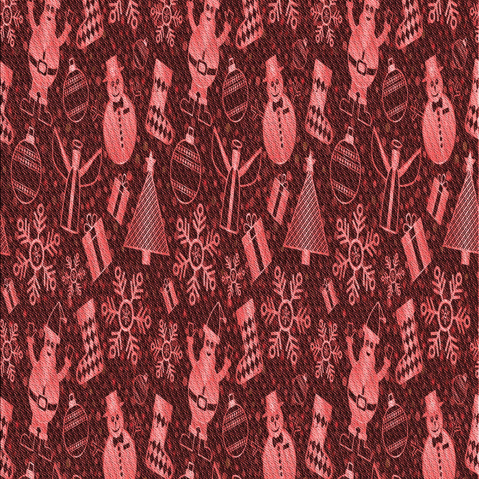 Patterned Red Rug, pat725rd