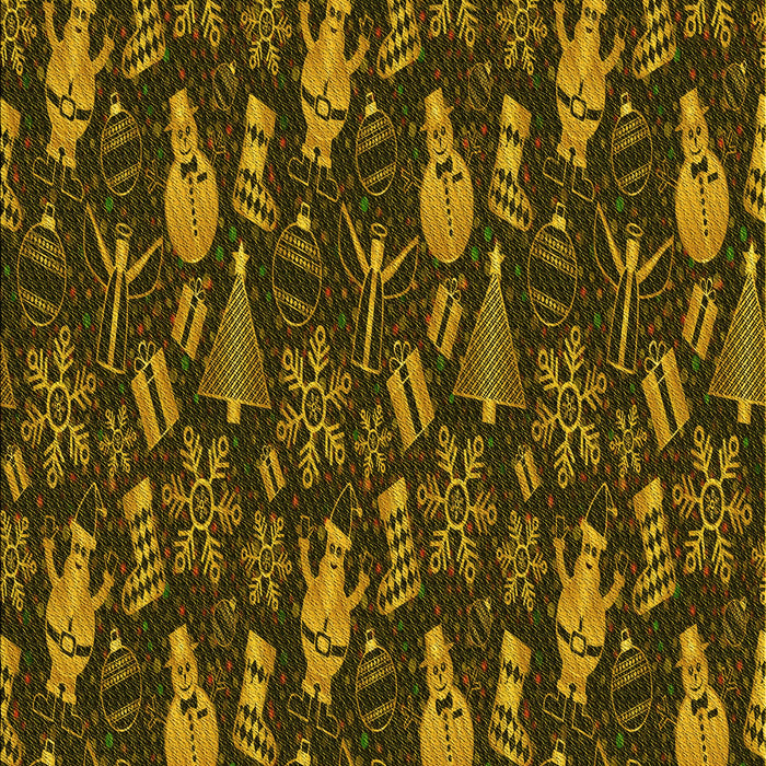 Patterned Black Brown Rug, pat725yw