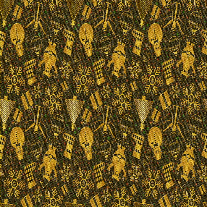 Round Patterned Black Brown Rug, pat725yw