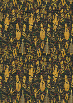 Patterned Mid Gray Novelty Rug, pat725
