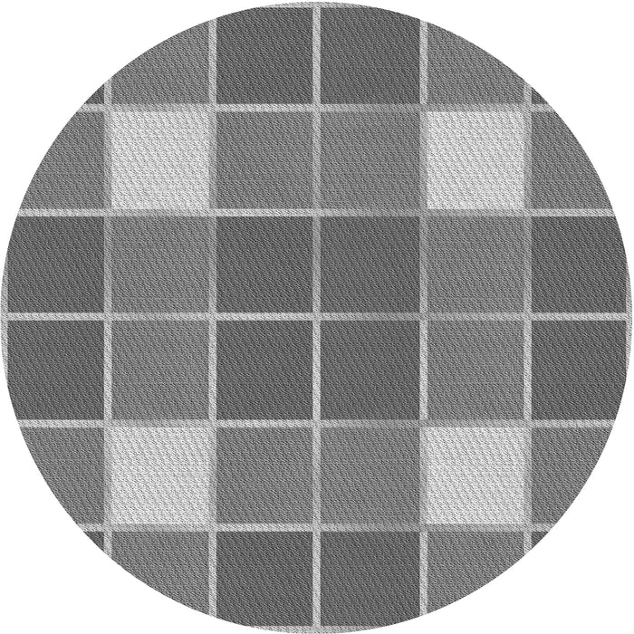 Square Machine Washable Transitional Ash Gray Rug in a Living Room, wshpat726gry