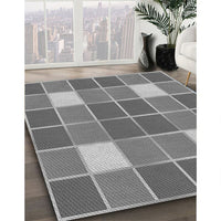 Patterned Ash Gray Rug, pat726gry