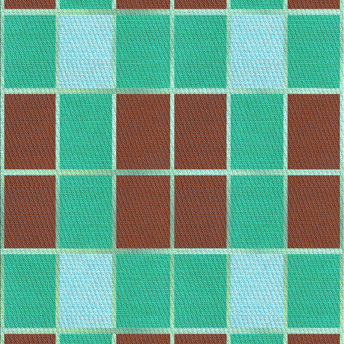 Patterned Turquoise Green Rug, pat726lblu