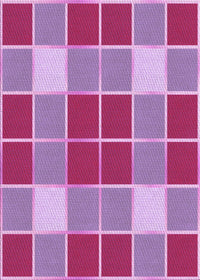 Machine Washable Transitional Pink Rug, wshpat726pur