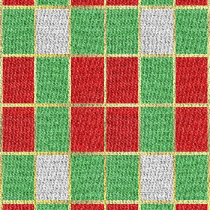 Patterned Green Novelty Rug, pat726