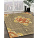 Machine Washable Transitional Light Brown Rug in a Family Room, wshpat728brn