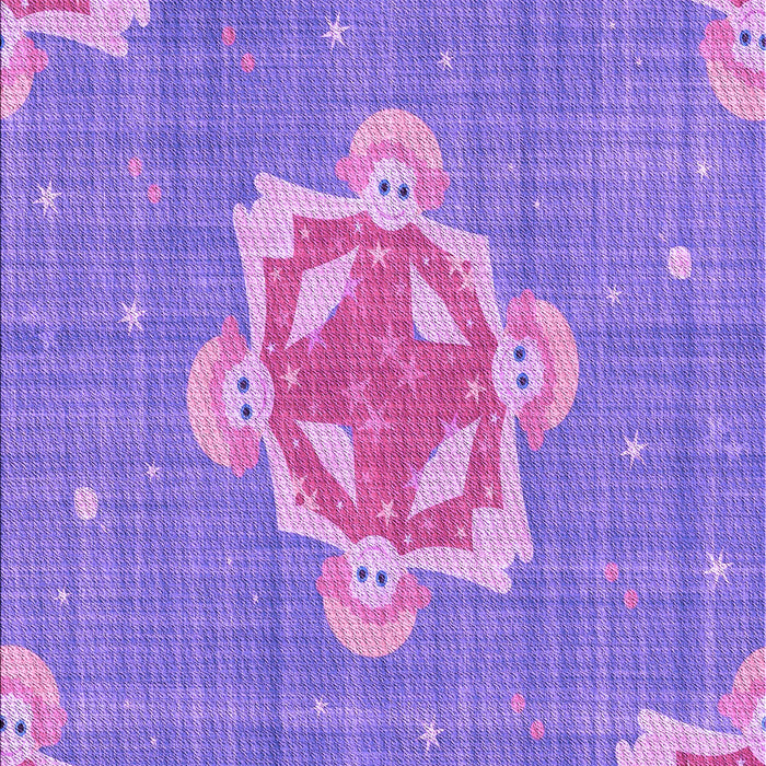 Patterned Purple Rug, pat728pur