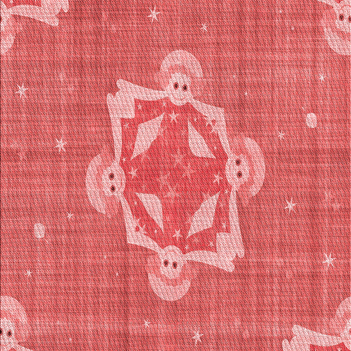 Patterned Red Rug, pat728rd