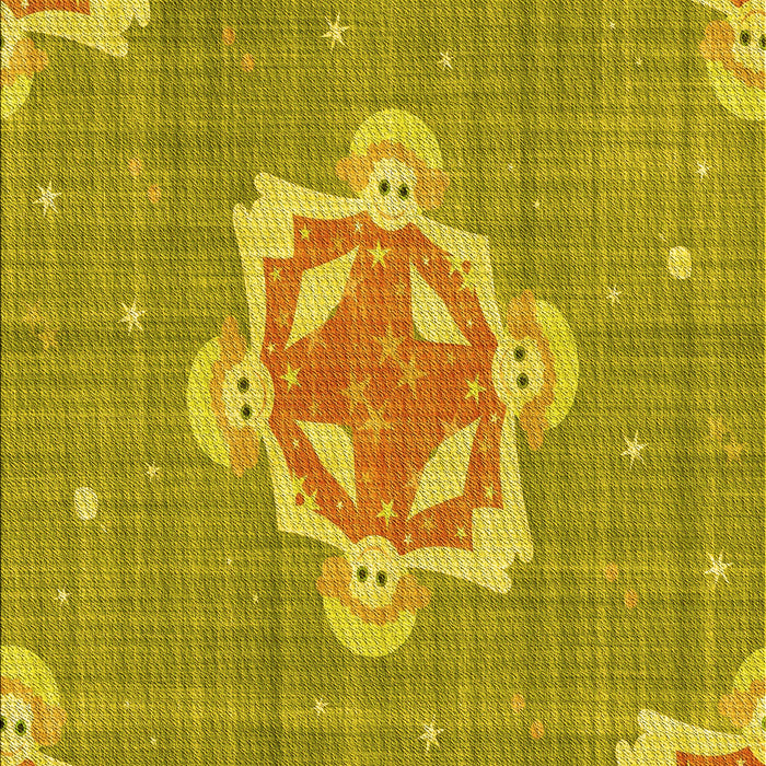 Patterned Dark Bisque Brown Rug, pat728yw