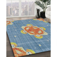 Patterned Purple Novelty Rug, pat728