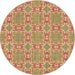 Square Machine Washable Transitional Metallic Gold Rug in a Living Room, wshpat729brn