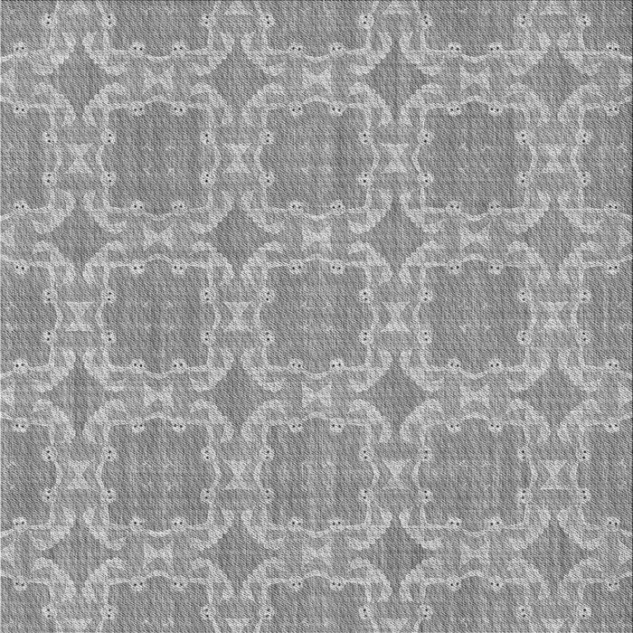 Round Machine Washable Transitional Cloud Gray Rug, wshpat729gry