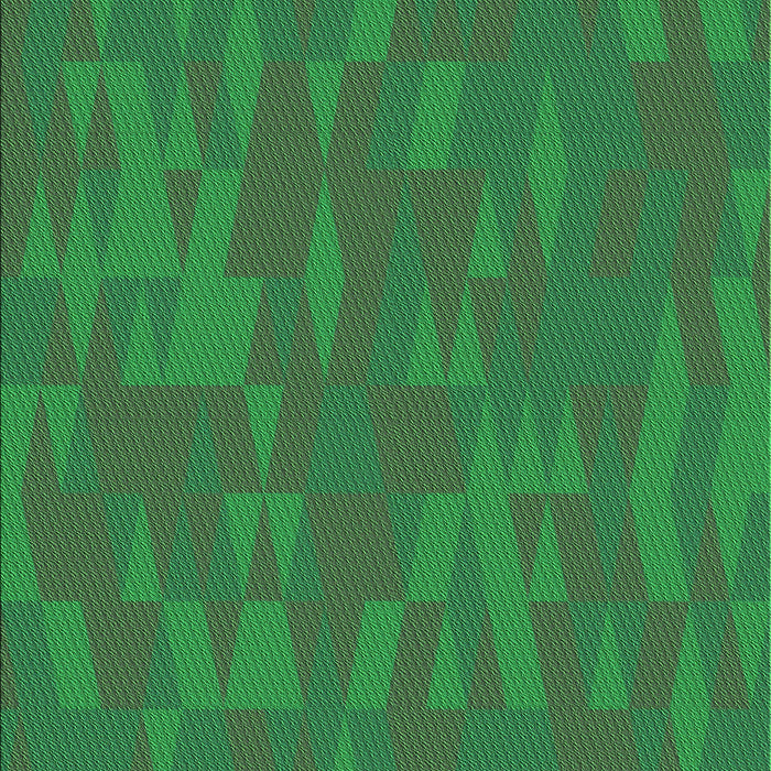 Machine Washable Transitional Forest Green Rug, wshpat73grn