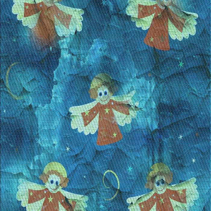 Machine Washable Transitional Dark Turquoise Green Rug, wshpat730lblu