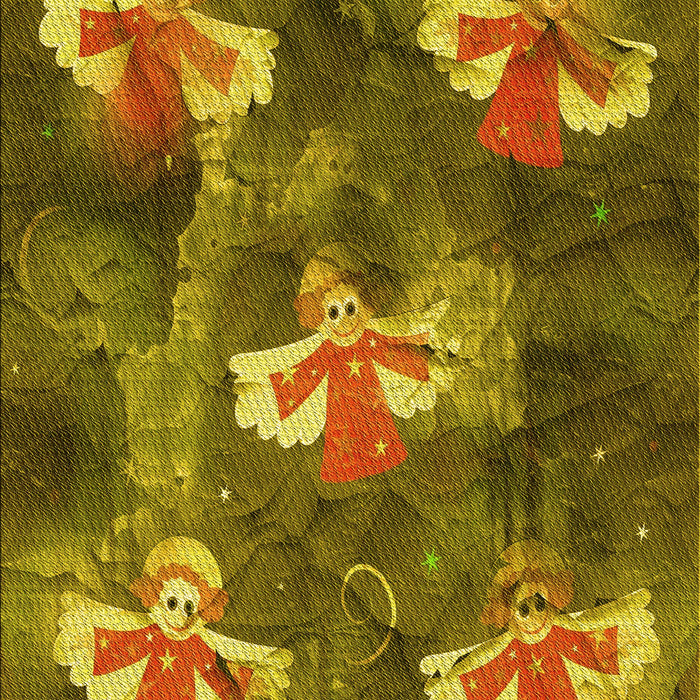 Patterned Dark Bronze Brown Rug, pat730yw