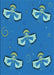 Patterned Blue Rug, pat731lblu