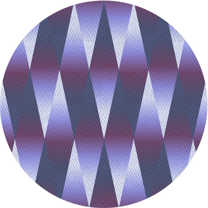 Square Machine Washable Transitional Purple Mimosa Purple Rug in a Living Room, wshpat733blu