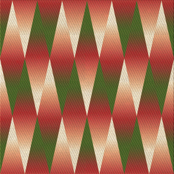 Round Patterned Peru Brown Rug, pat733brn