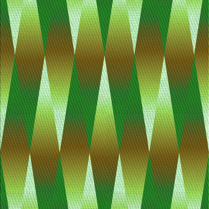 Patterned Green Rug, pat733grn