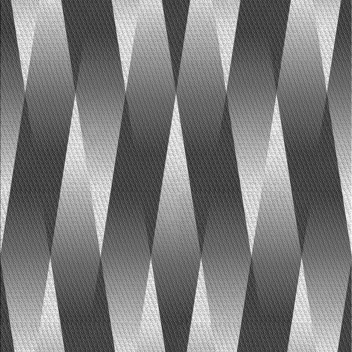 Patterned Dark Gray Rug, pat733gry