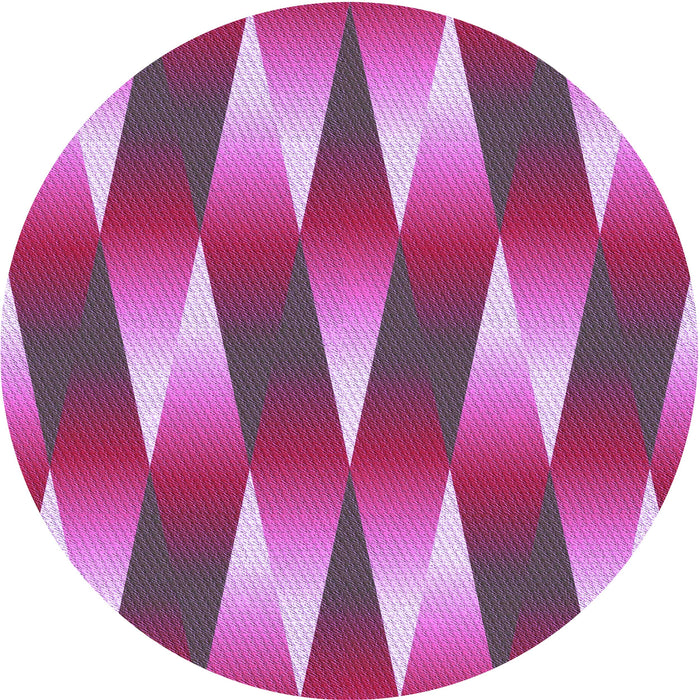 Square Machine Washable Transitional Orchid Purple Rug in a Living Room, wshpat733pur