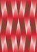 Patterned Red Rug, pat733rd
