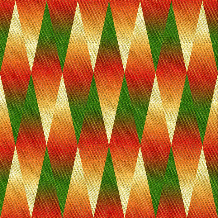 Round Patterned Brown Rug, pat733yw