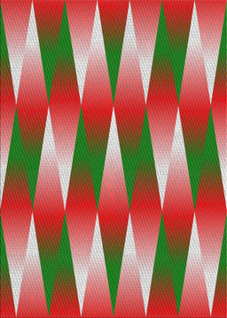 Machine Washable Transitional Red Rug, wshpat733