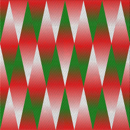 Sideview of Machine Washable Transitional Red Rug, wshpat733