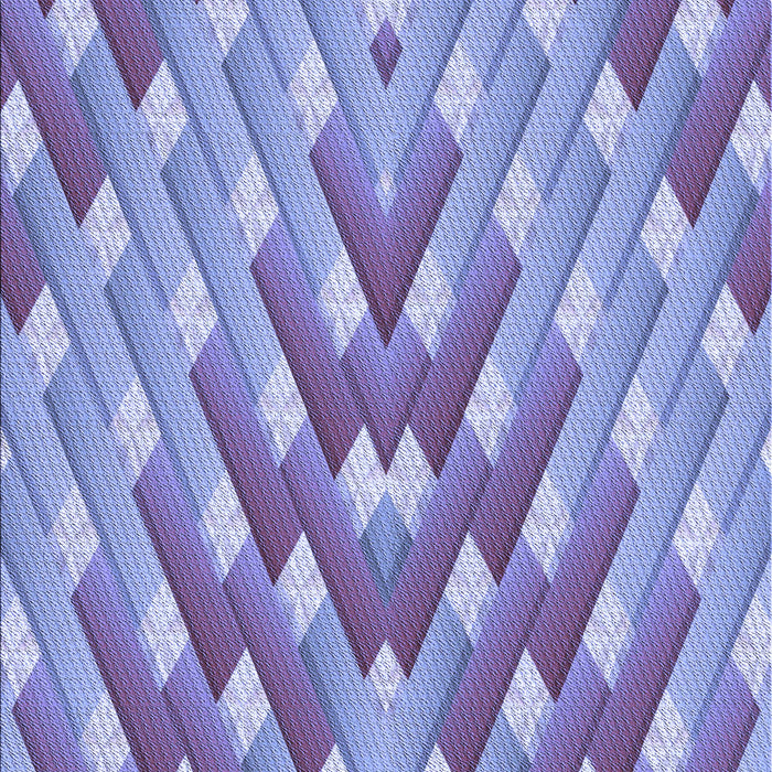 Patterned Slate Blue Rug, pat734blu