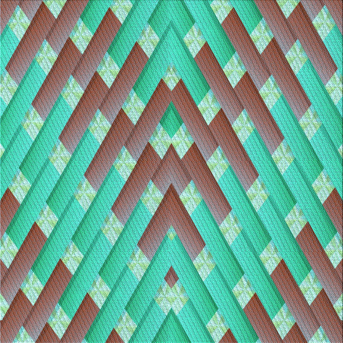 Round Machine Washable Transitional Army Brown Rug, wshpat734lblu