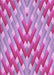 Patterned Violet Purple Rug, pat734pur