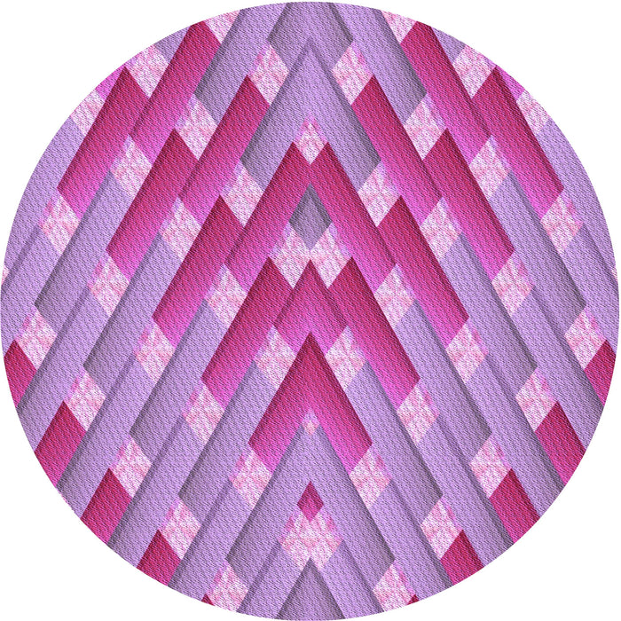 Square Machine Washable Transitional Violet Purple Rug in a Living Room, wshpat734pur