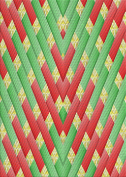 Machine Washable Transitional Red Rug, wshpat734