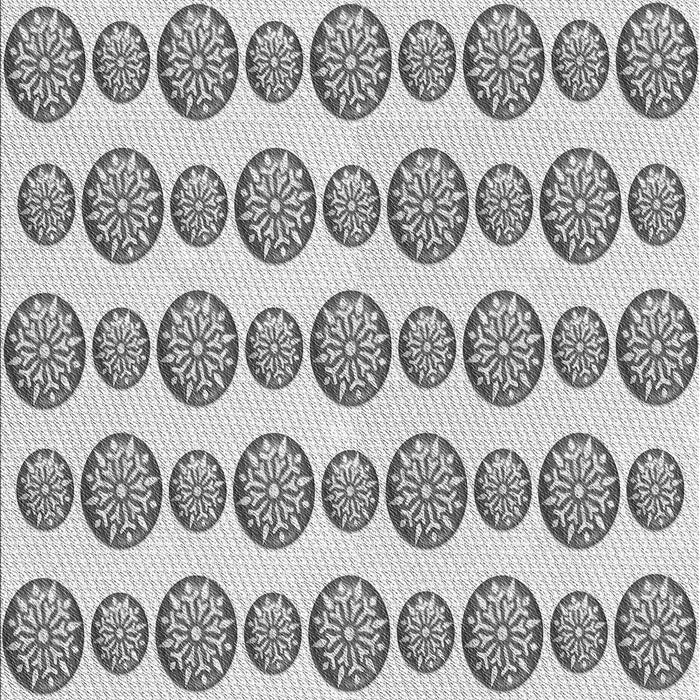 Patterned Silver Gray Rug, pat735gry