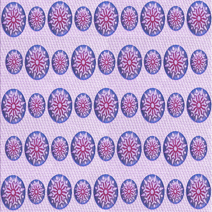 Patterned Blossom Pink Rug, pat735pur