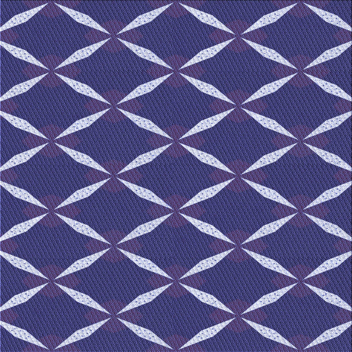 Round Patterned Medium Slate Blue Rug, pat736blu