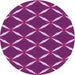 Square Machine Washable Transitional Medium Violet Red Pink Rug in a Living Room, wshpat736pur