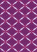 Patterned Medium Violet Red Pink Rug, pat736pur