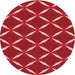 Square Machine Washable Transitional Red Rug in a Living Room, wshpat736rd