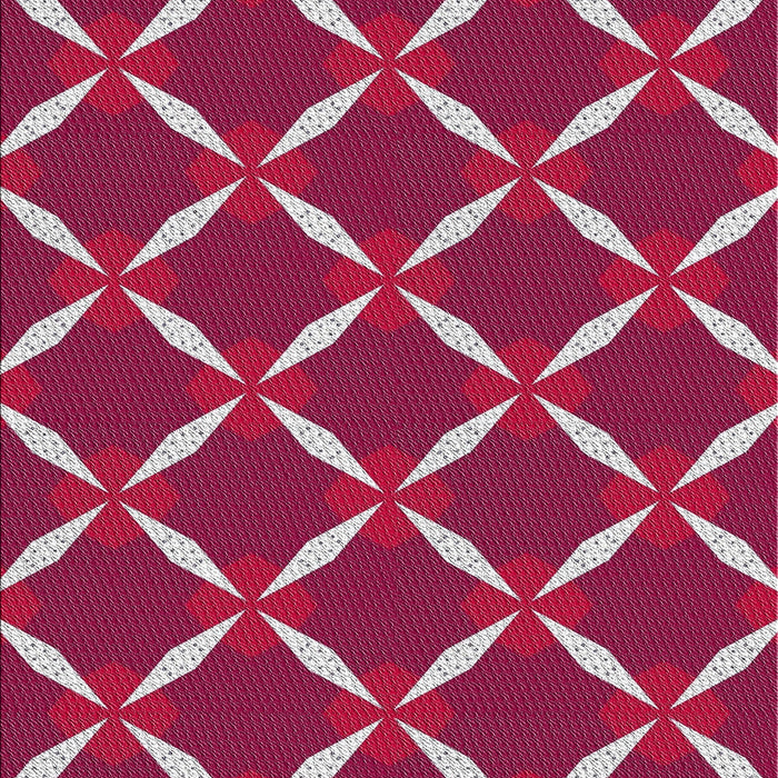 Patterned Pink Novelty Rug, pat736