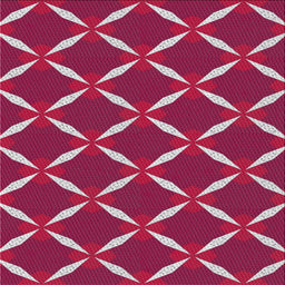 Square Patterned Pink Novelty Rug, pat736