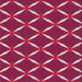 Square Patterned Pink Novelty Rug, pat736