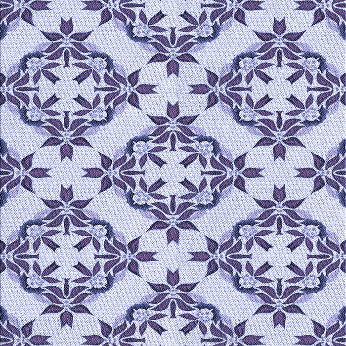 Patterned Blue Rug, pat737blu