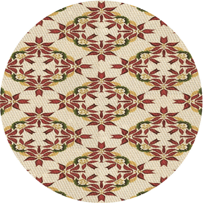 Square Patterned Golden Blonde Gold Rug, pat737brn